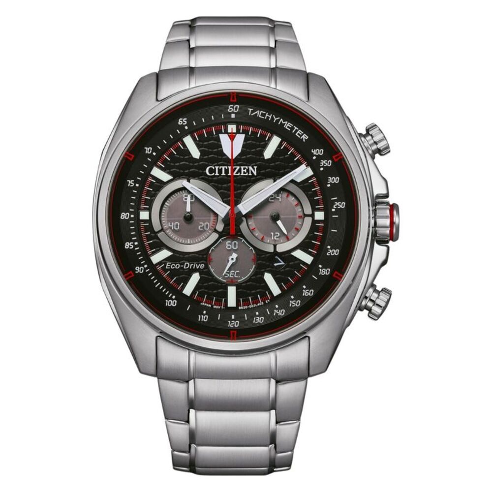 Citizen Men's Racer Black Dial Watch - CA4561-89E
